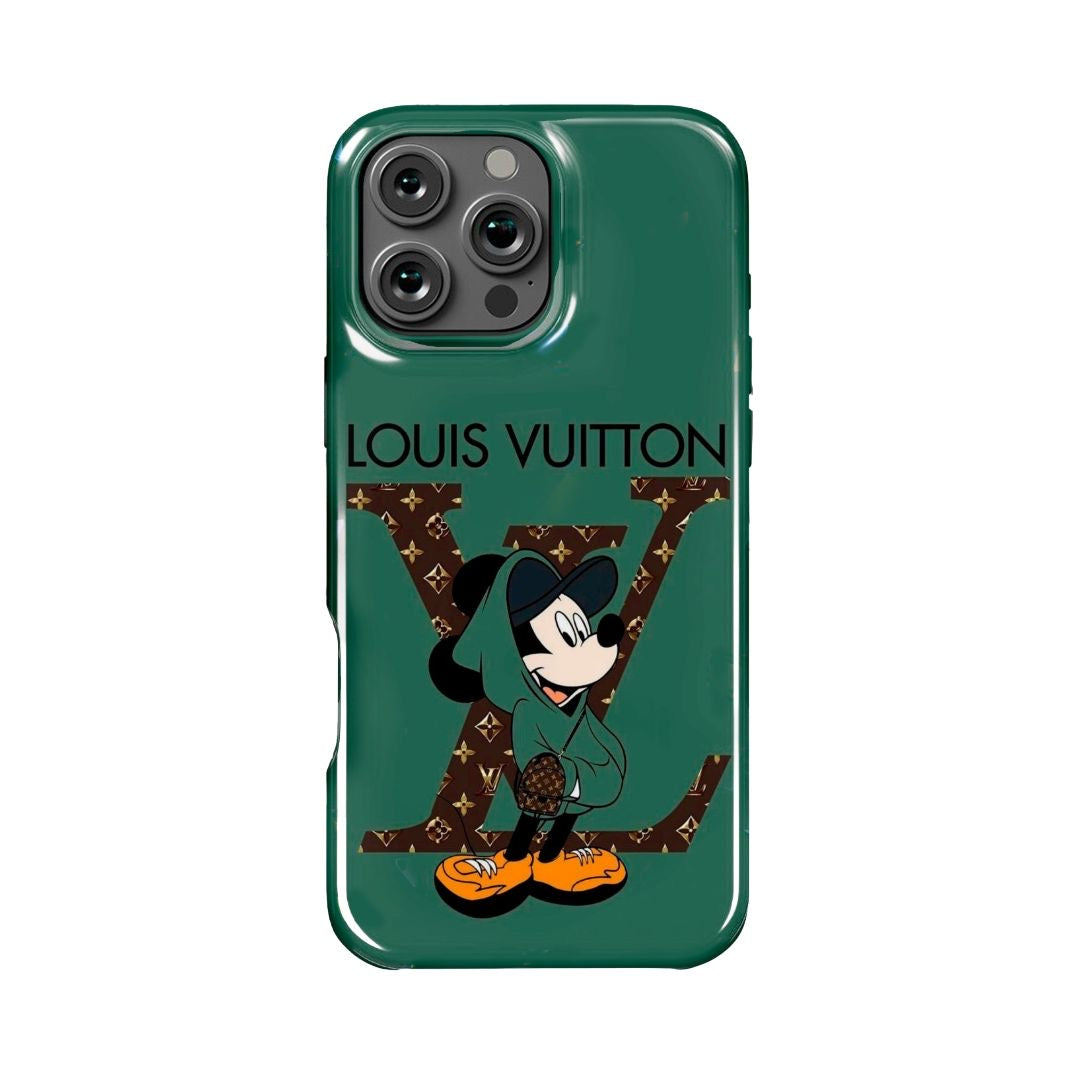 Case MagSafe Louis Vuitton Verde iPhone