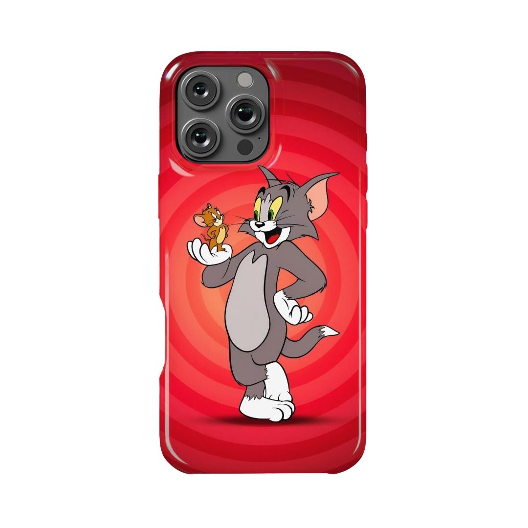 Case MagSafe Tom & Jerry Rojo para iPhone