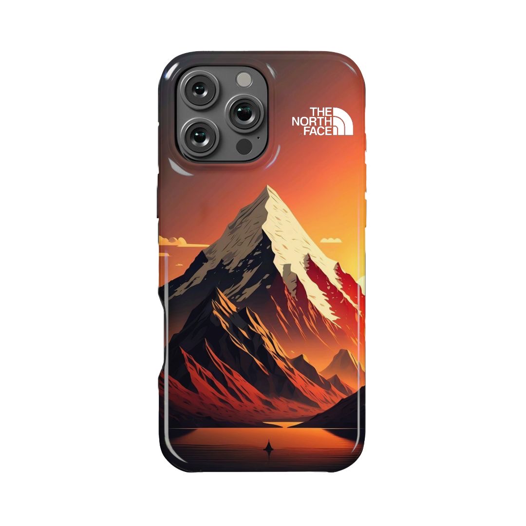 Case MagSafe TNF Mountain Orange iPhone