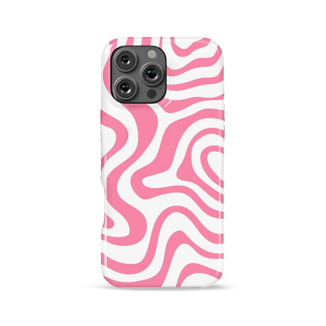 Case MagSafe Animal Print Rosa para iPhone
