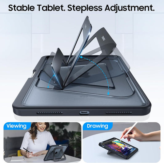 Skin Finite Shockproof Black para iPad 10th/11th (A16)