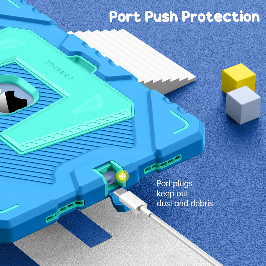 Case Kids Fintie Celeste para iPad 10th/11th (A16) Generación