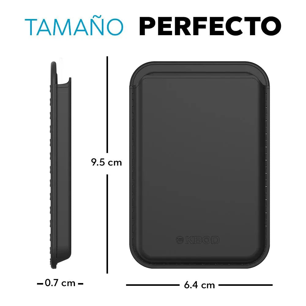 Wallet Negro KBOD para iPhone