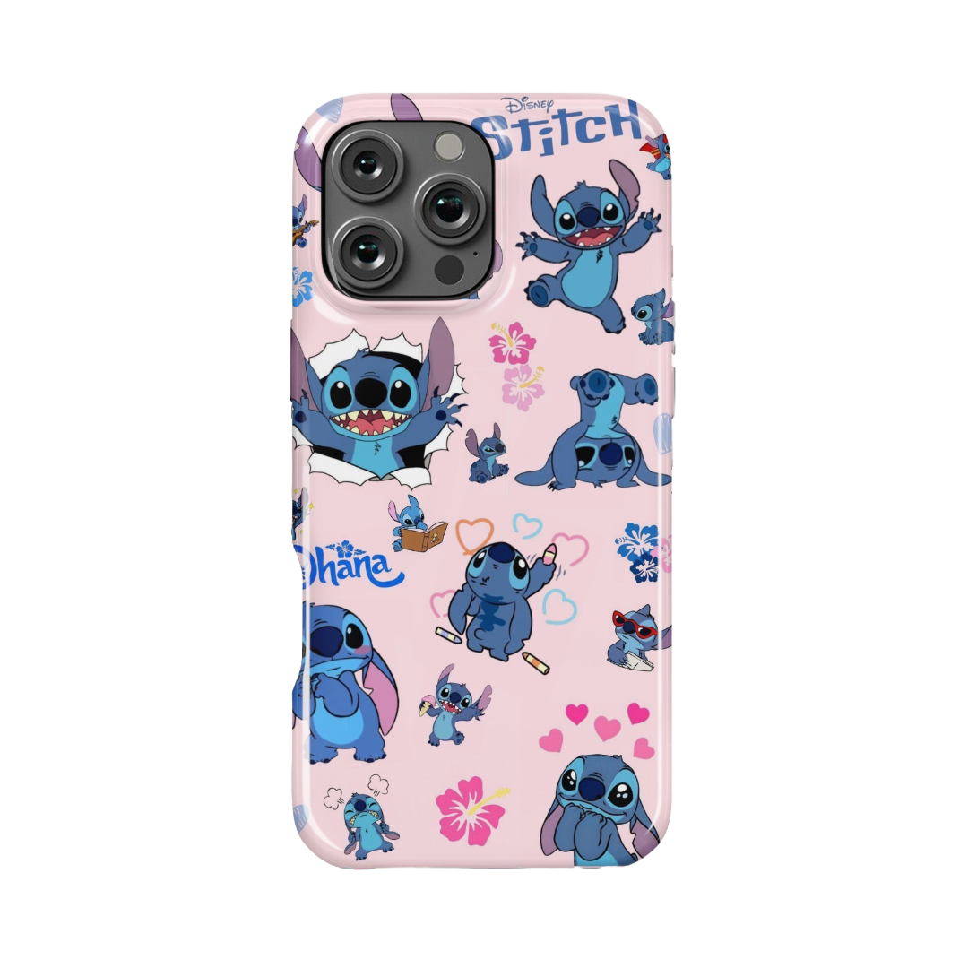 Case MagSafe Stitch Rosa para iPhone