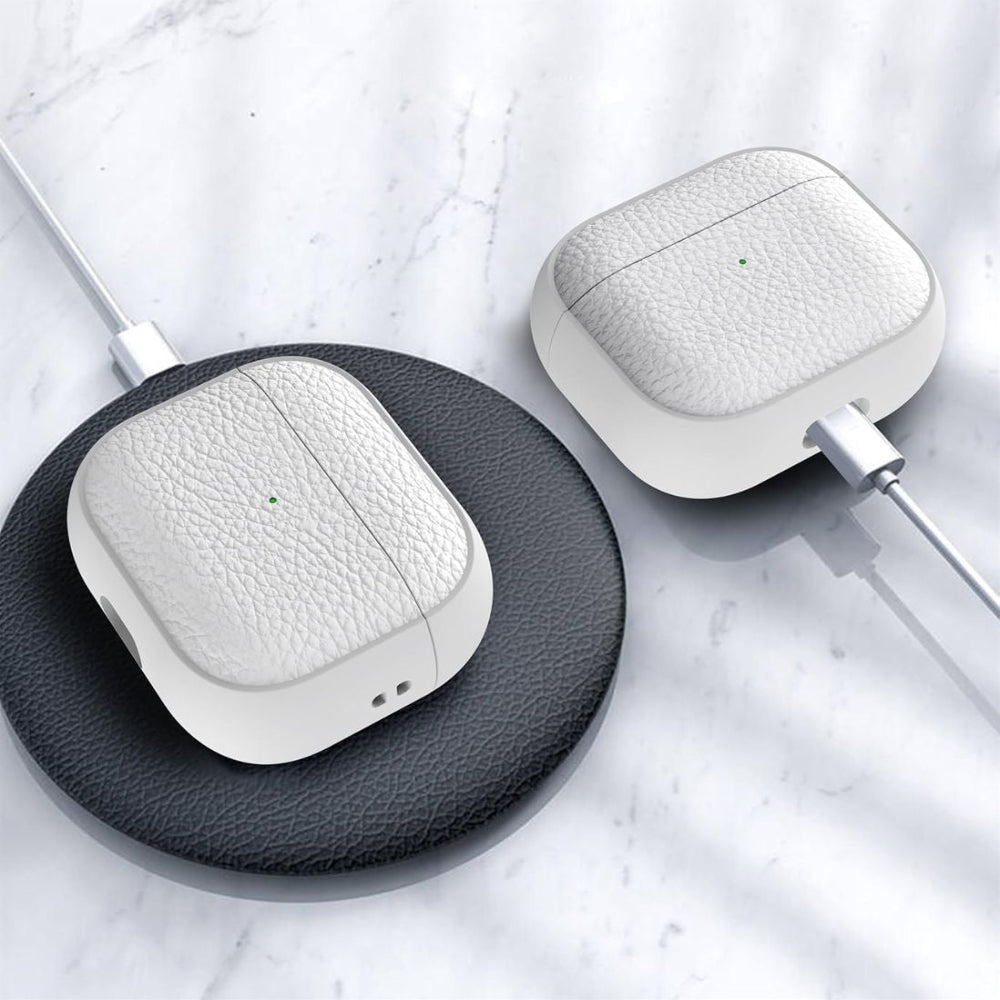 Case AirPods TPU Textura White