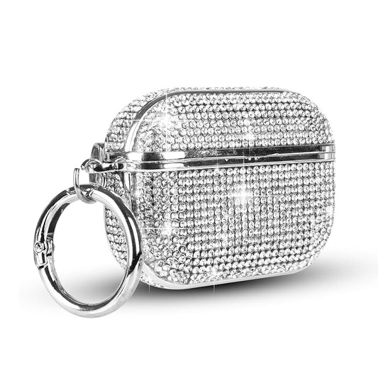 Case AirPods Diamonds Silver