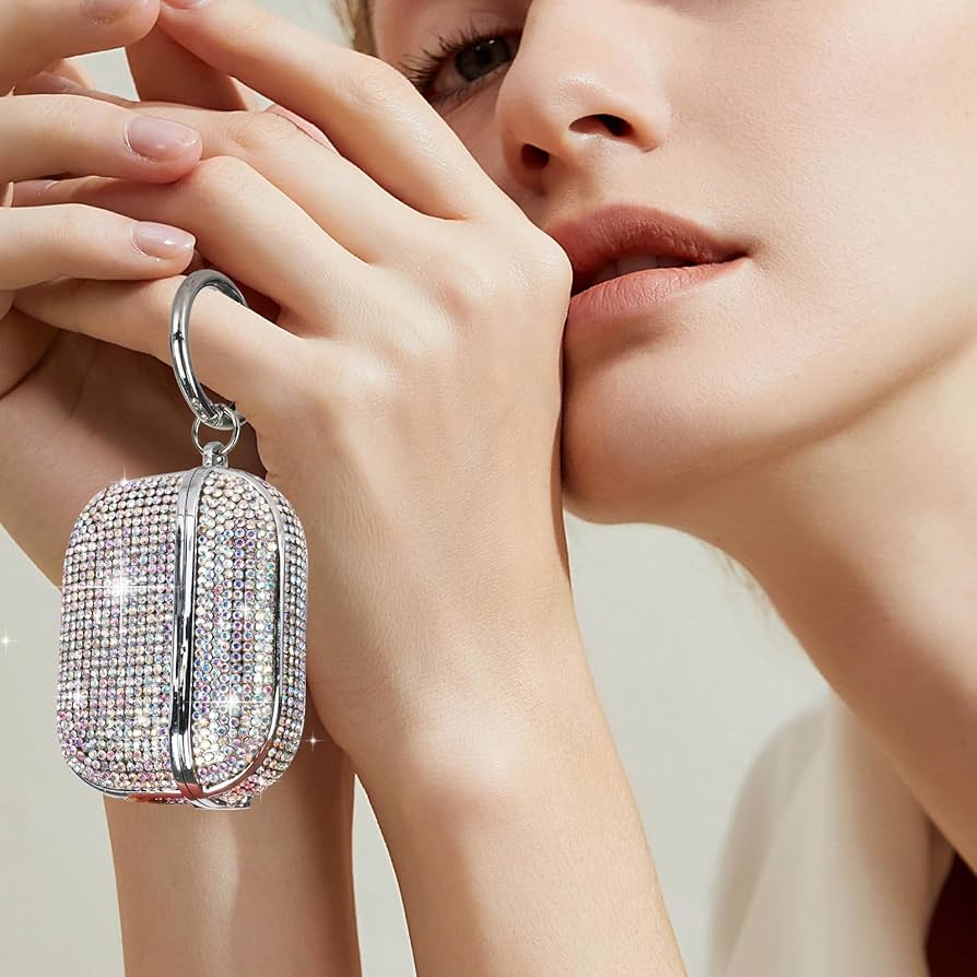 Case AirPods Diamonds Rainbow