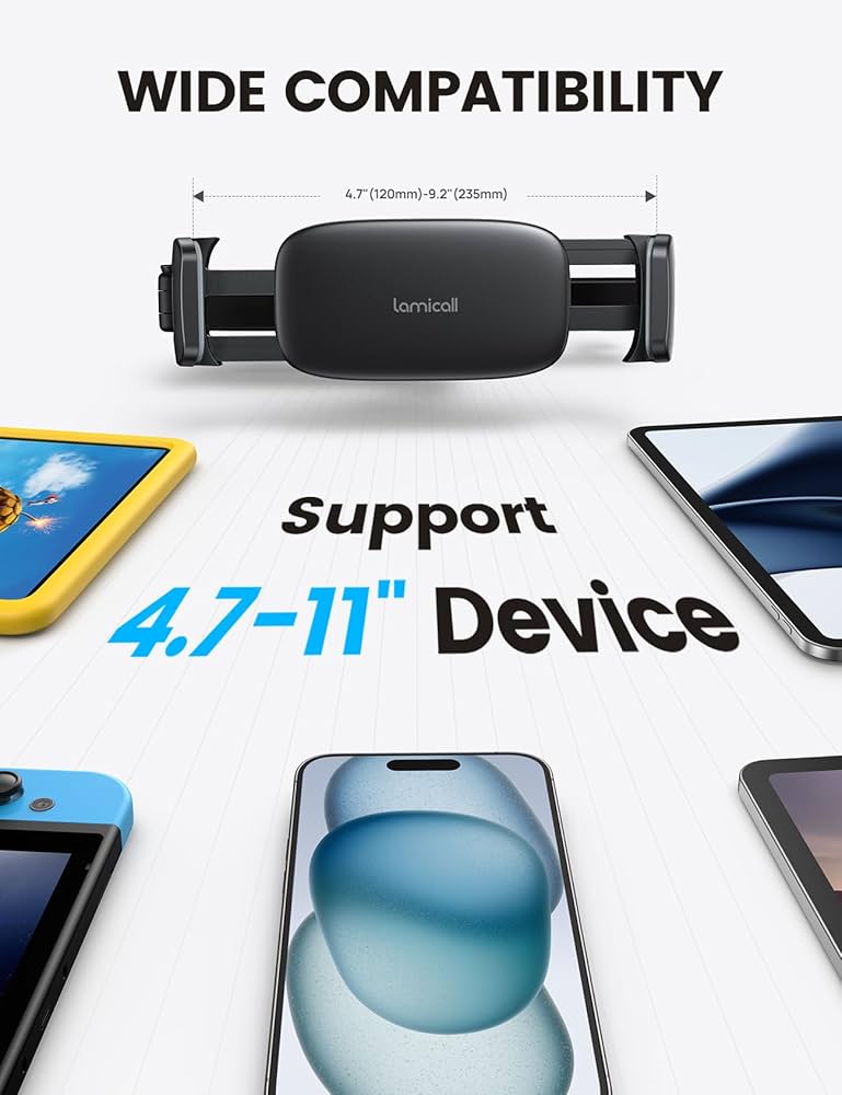 Car Holder Series Lamicall Black