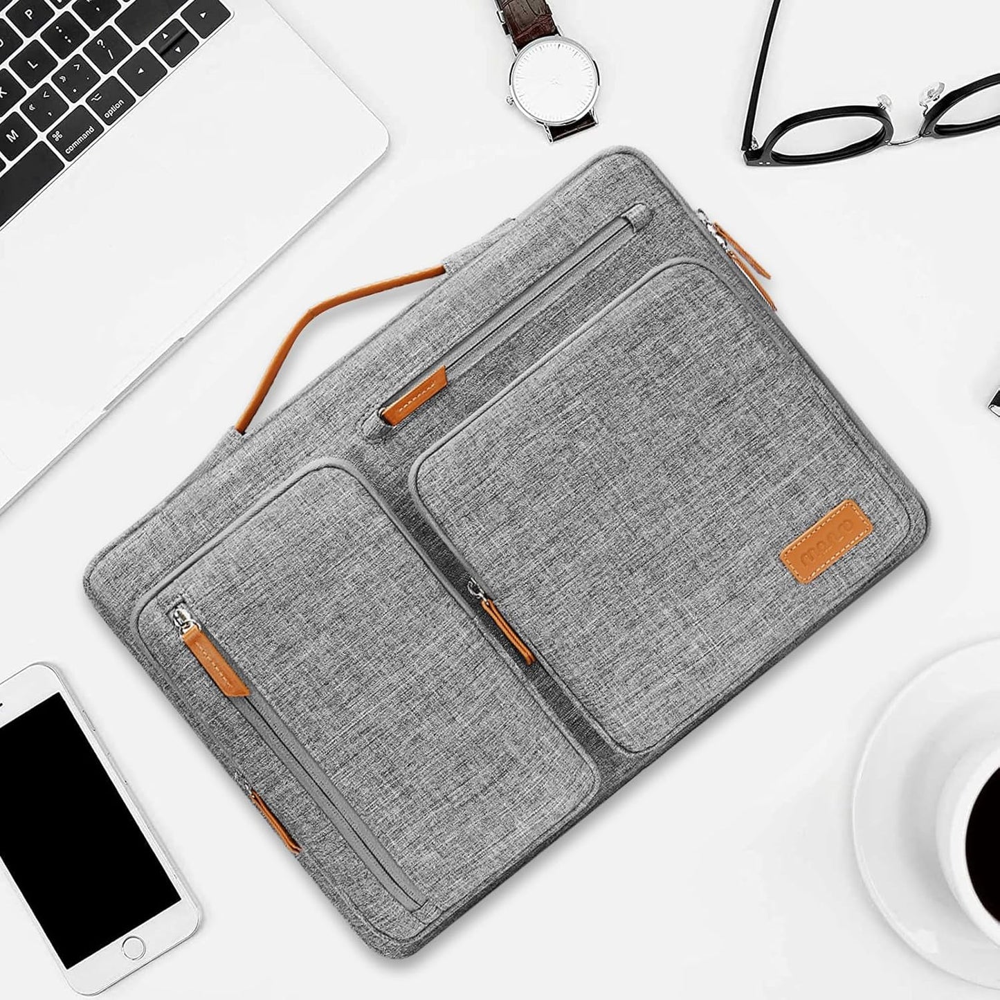 Mosiso Funda 360 Gris para MacBook / iPad