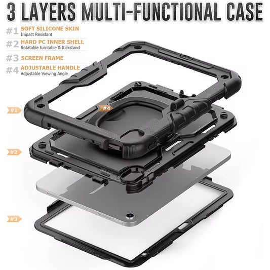 Case Kids Armor Black para iPad