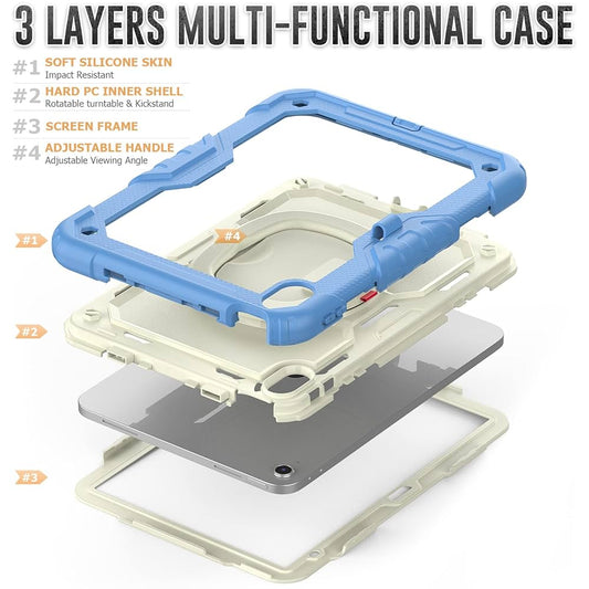 Case Kids Armor White/Blue para iPad