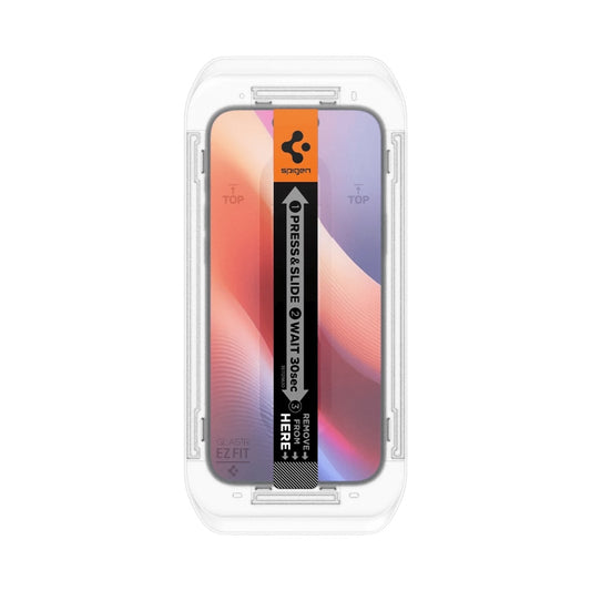 Vidrio Templado Spigen EZ Fit Clear para iPhone