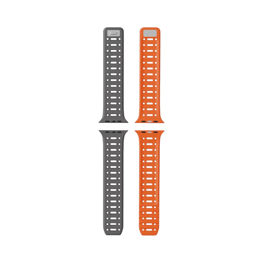 Pulsera Magnetic Silicon Sport Naranja/Gris para Apple Watch