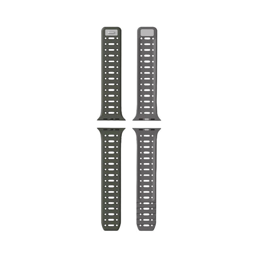 Pulsera Magnetic Silicon Sport Verde/Gris para Apple Watch