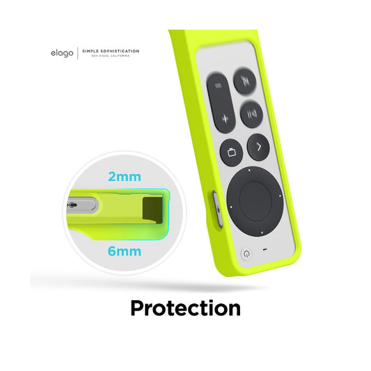 Case Elago para Control Apple TV 2021-2022 Verde Neon