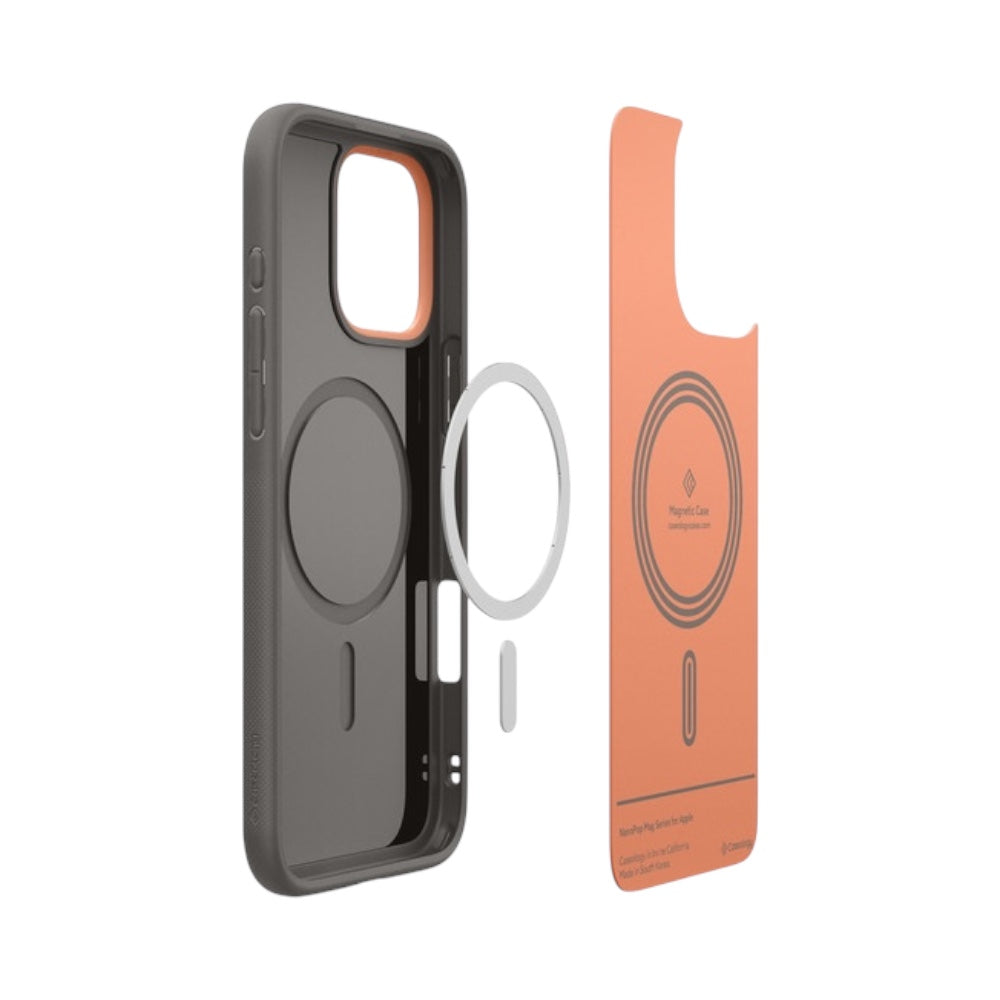Caseology Nano Pop Papaya Gray MagSafe