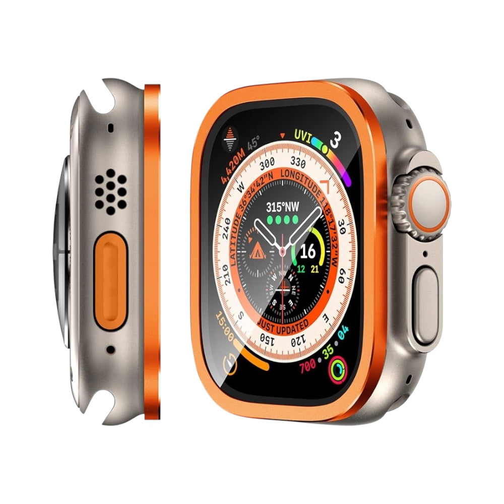 Metal Screen Protector Orange para Apple Watch Ultra 1 y 2