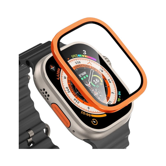 Metal Screen Protector Orange para Apple Watch Ultra 1 y 2