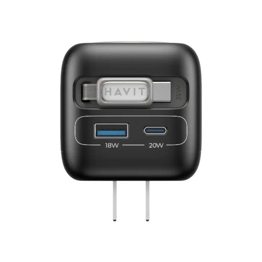 HAVIT Cargador de Viaje 35w con Soporte para Apple Watch (UC250)