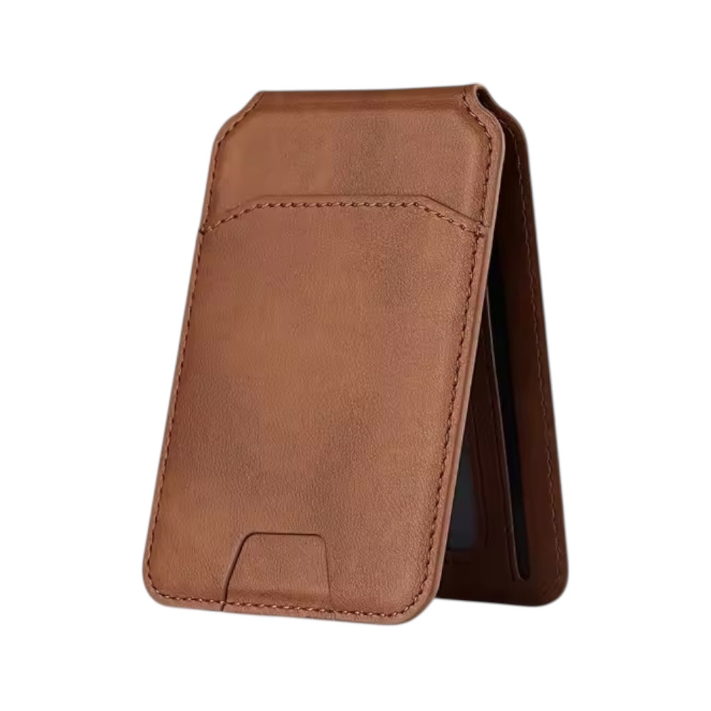 Leather Wallet MagSafe Brown
