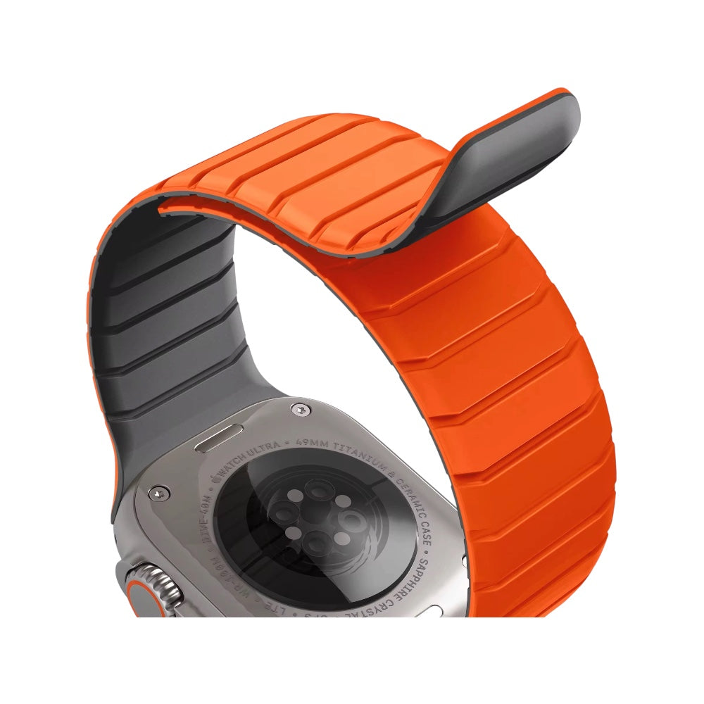 Pulsera Magnetica New Naranja para Apple Watch