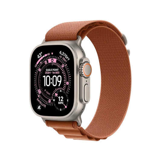 Pulsera para Apple Watch Alpine Loop Terra Cotta Titanium