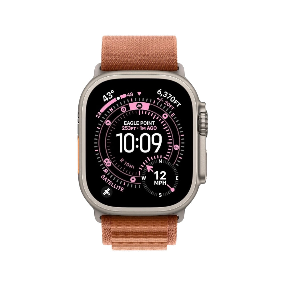 Pulsera para Apple Watch Alpine Loop Terra Cotta Titanium