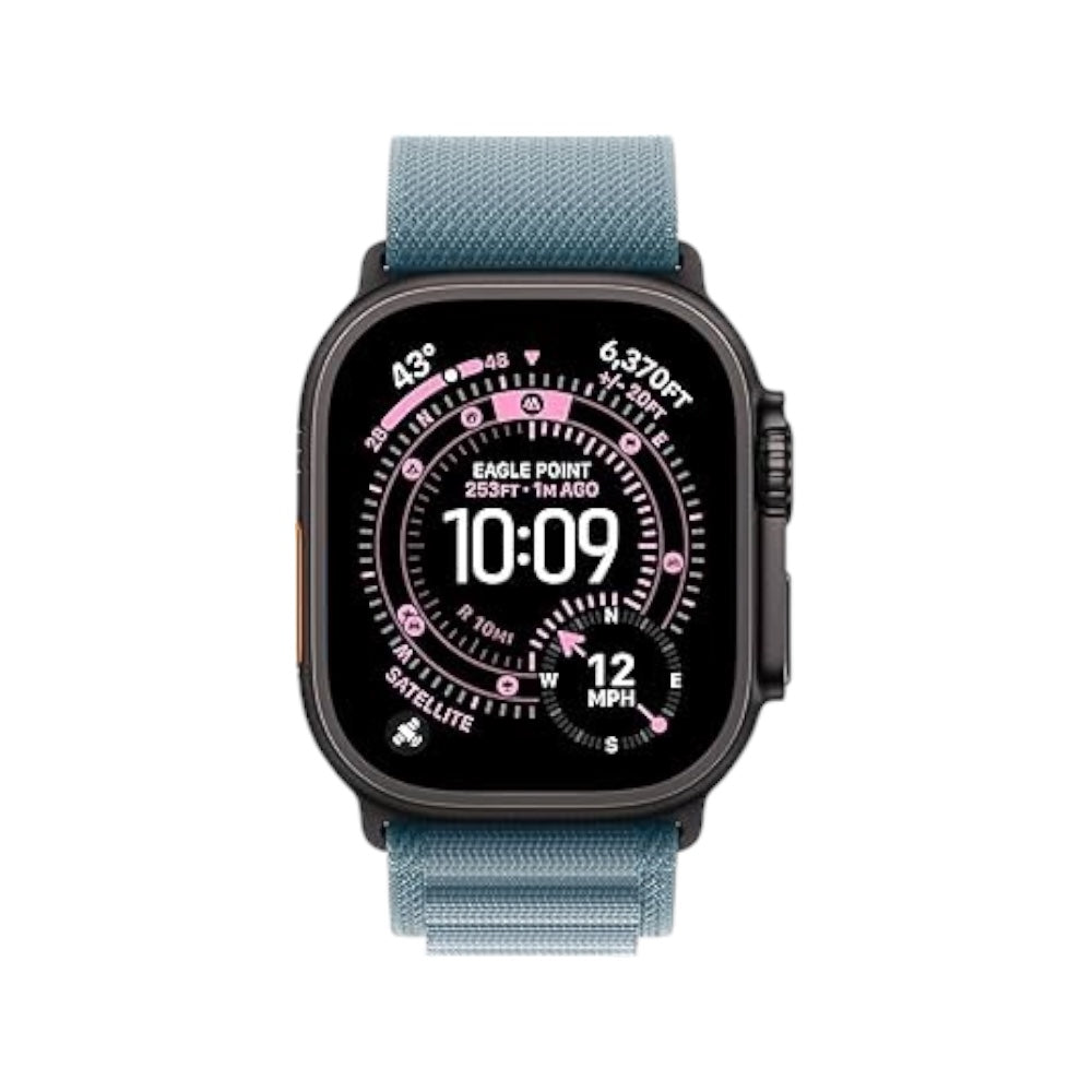 Pulsera para Apple Watch Alpine Loop Celeste Black