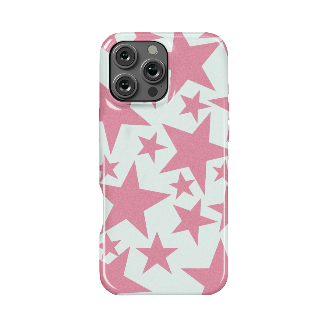 Case MagSafe Stars Pink iPhone