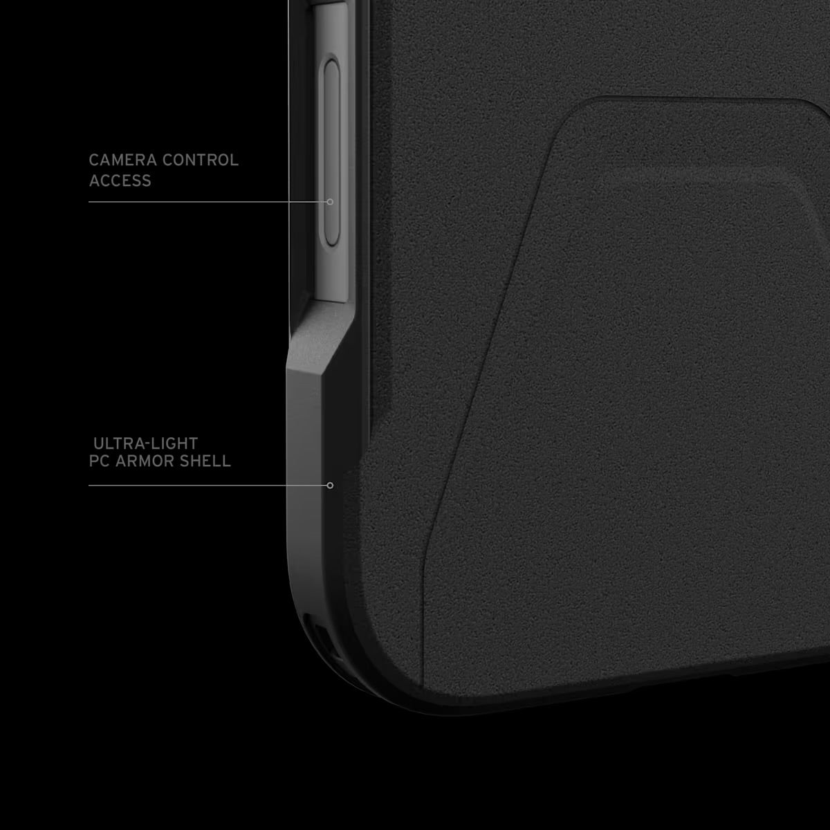 Case UAG Civilian Black para iPhone