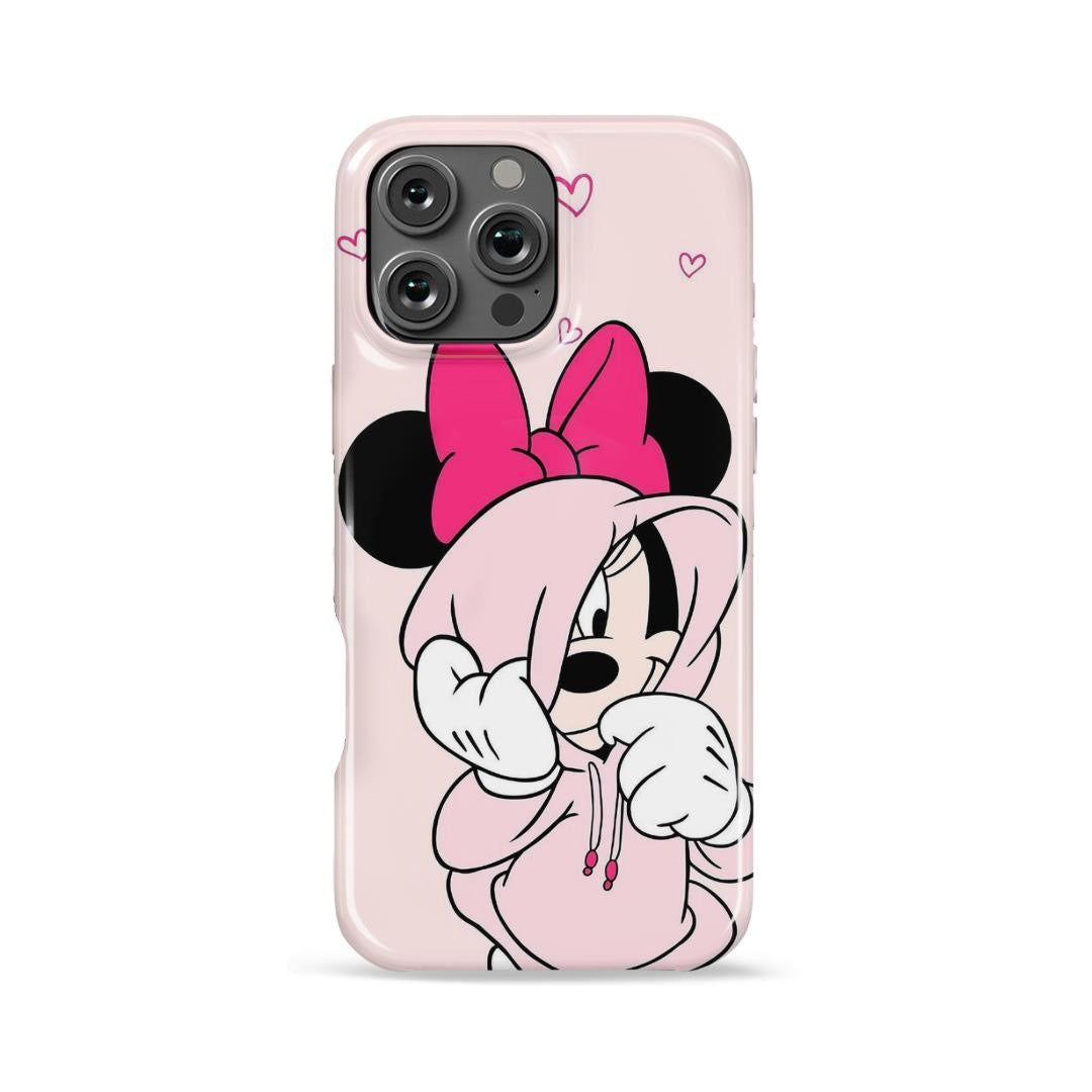 Case MagSafe Minnie Mouse Rosa para iPhone