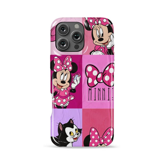 Case MagSafe Minnie Mouse Rosa/Lila para iPhone