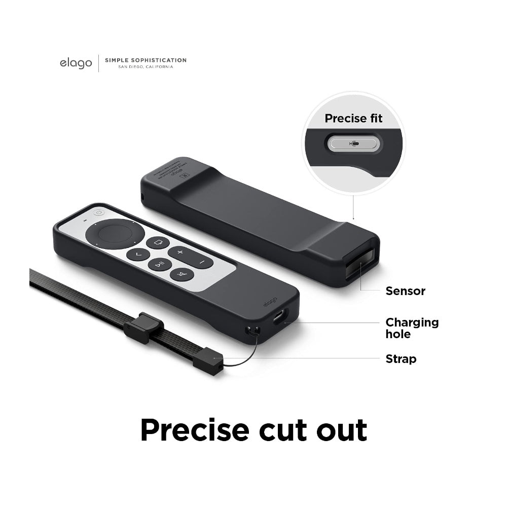 Case Elago para Control Apple TV 2021-2022 Black
