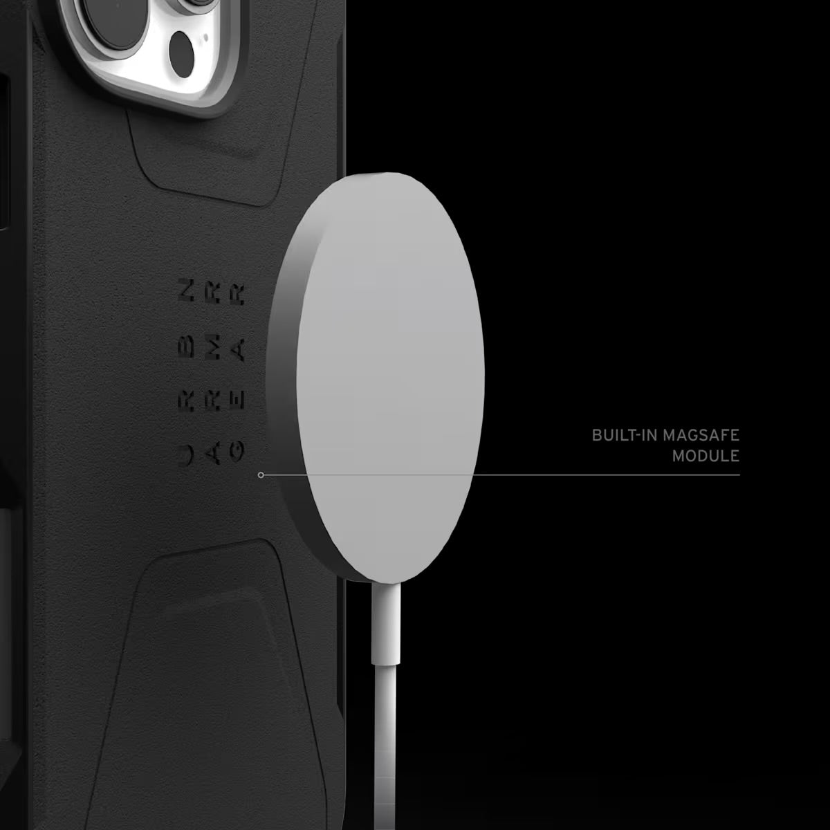 Case UAG Civilian Black para iPhone