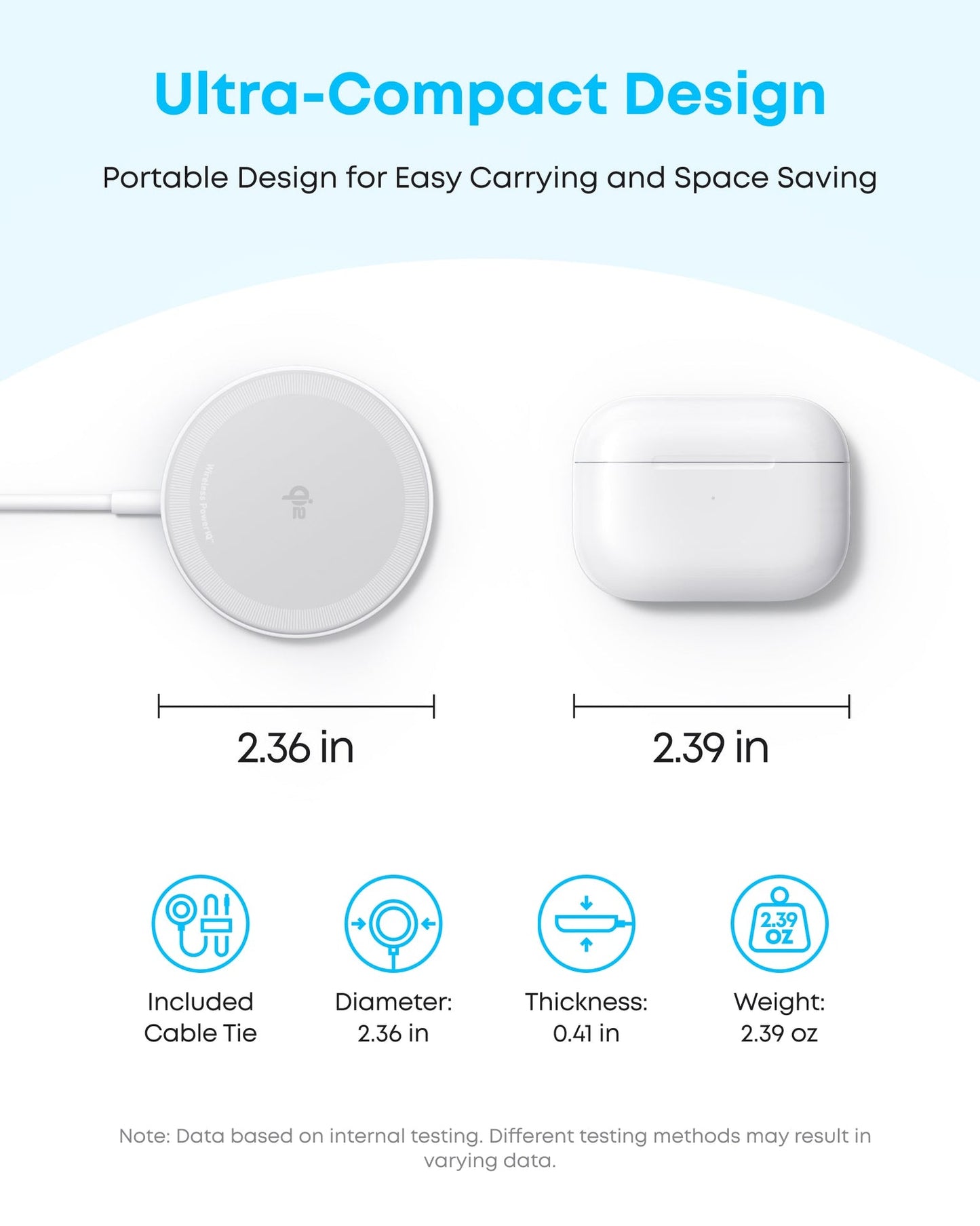 Anker Zolo Wireless Charger Qi2 White Pack 2