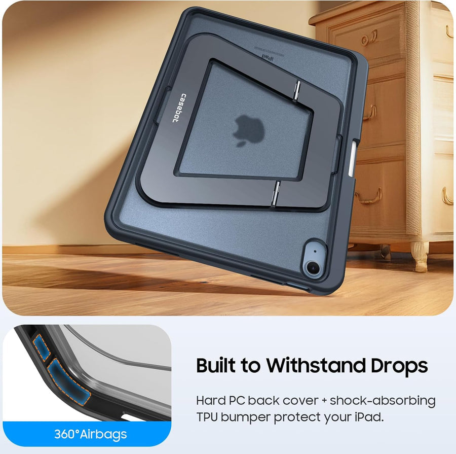 Skin Finite Shockproof Black para iPad 10th/11th (A16)