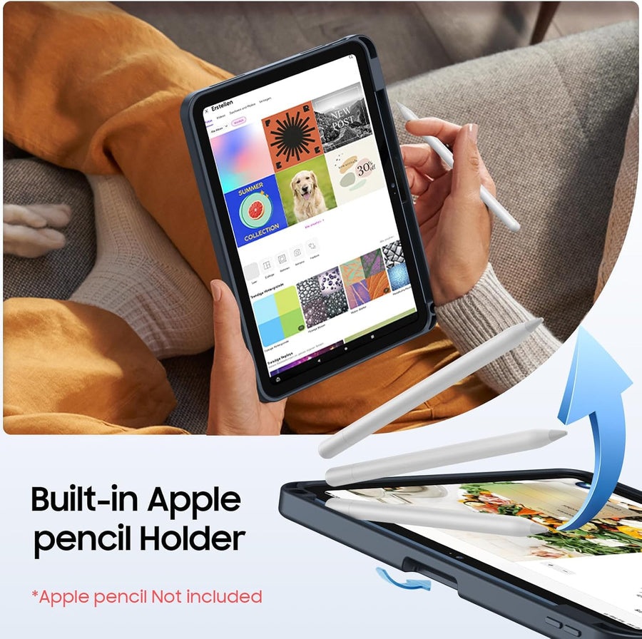 Skin Finite Shockproof Black para iPad 10th/11th (A16)