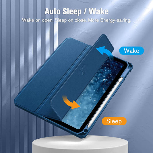 Smart Case Fintie Dark Blue para iPad 10th/11th (A16)