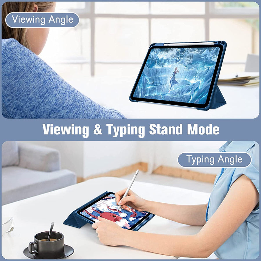 Smart Case Fintie Dark Blue para iPad 10th/11th (A16)