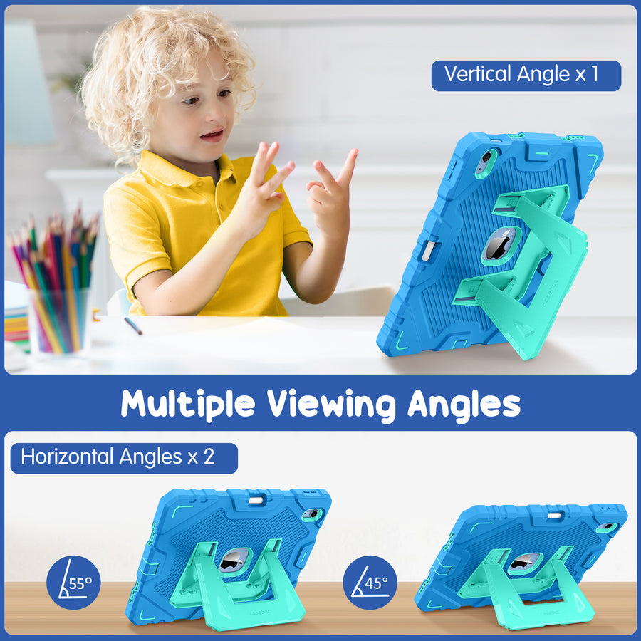 Case Kids Fintie Celeste para iPad 10th/11th (A16) Generación