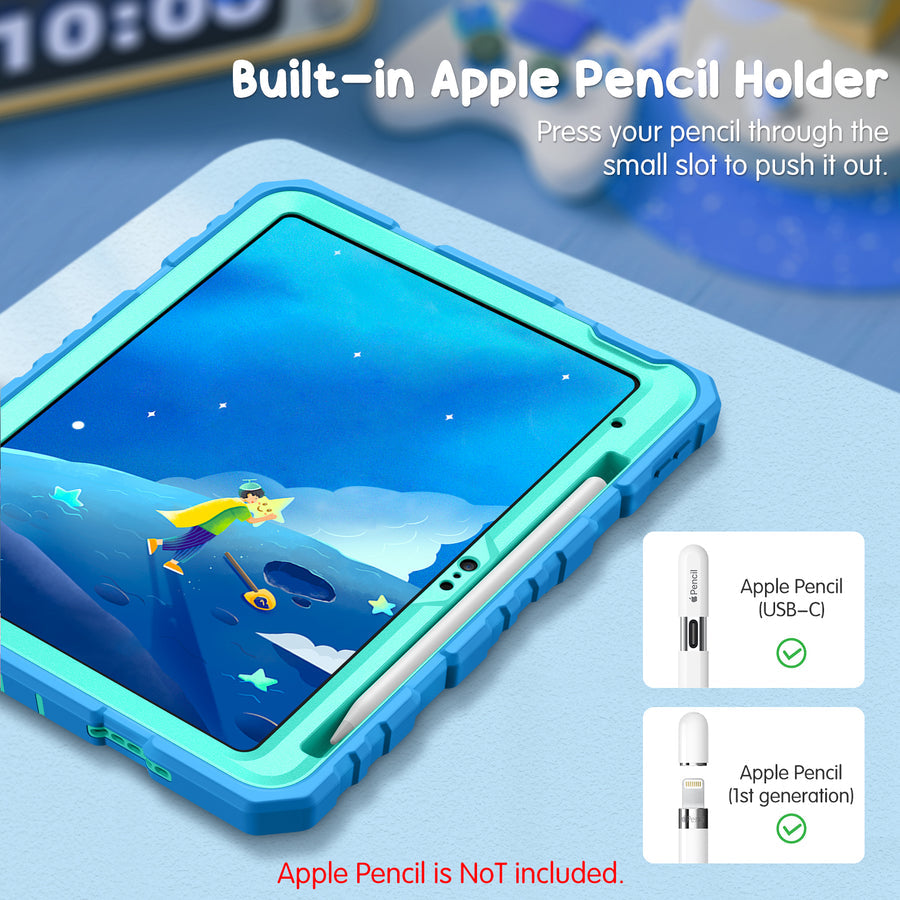 Case Kids Fintie Celeste para iPad 10th/11th (A16) Generación