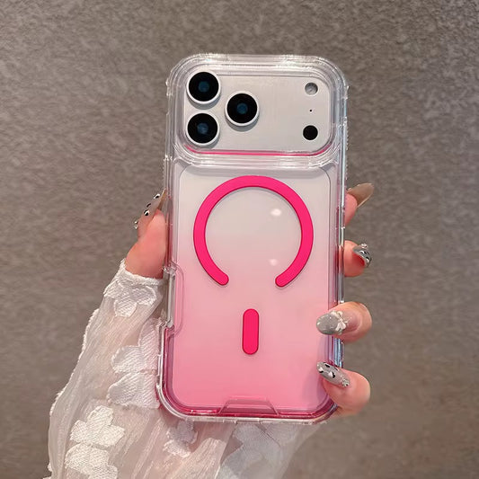 Case de 3 Piezas Clear-Rosa para iPhone