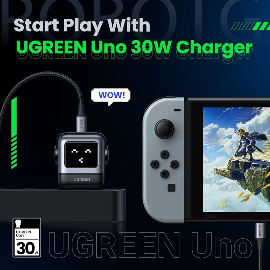 UGREEN Uno RG 30w USB-C Fast Charger GaN