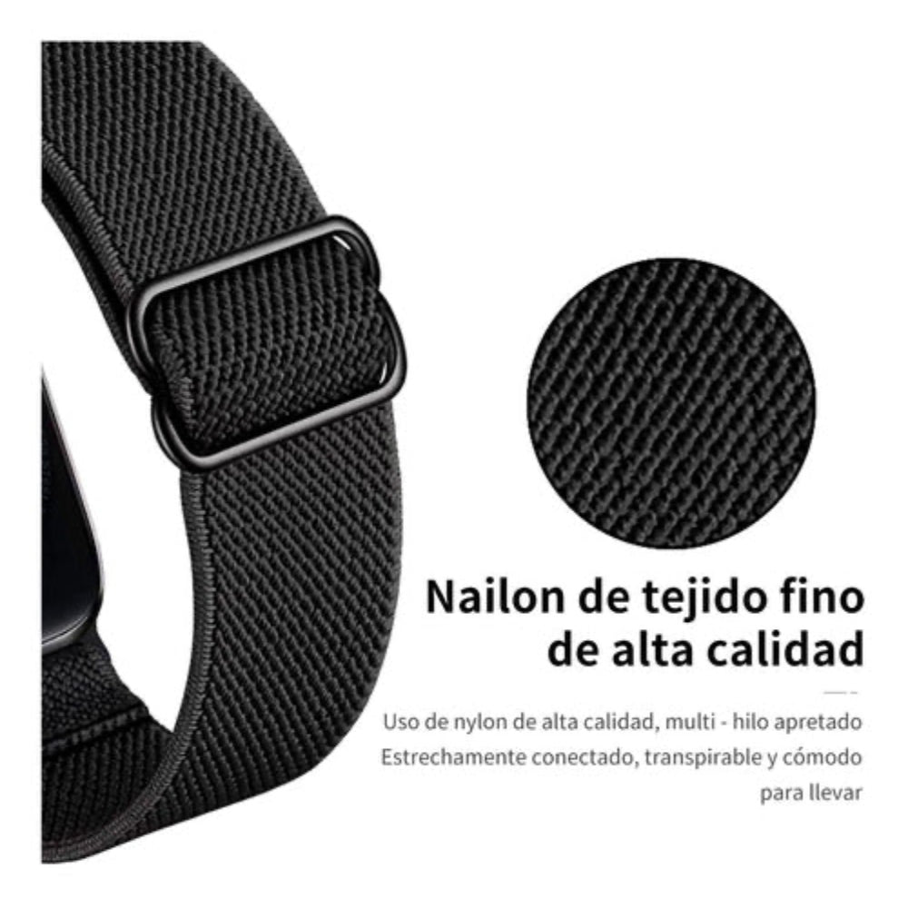 Pulsera de Tela Elastica Azul Claro para Apple Watch