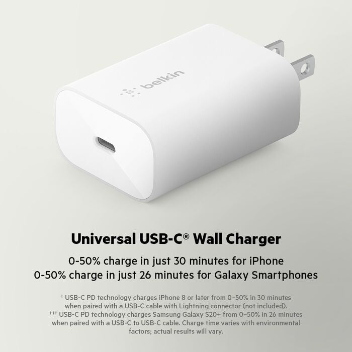 Wall Charger With PPS Belkin 25w
