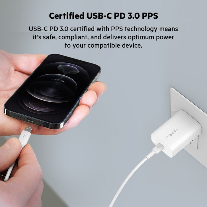 Wall Charger With PPS Belkin 25w