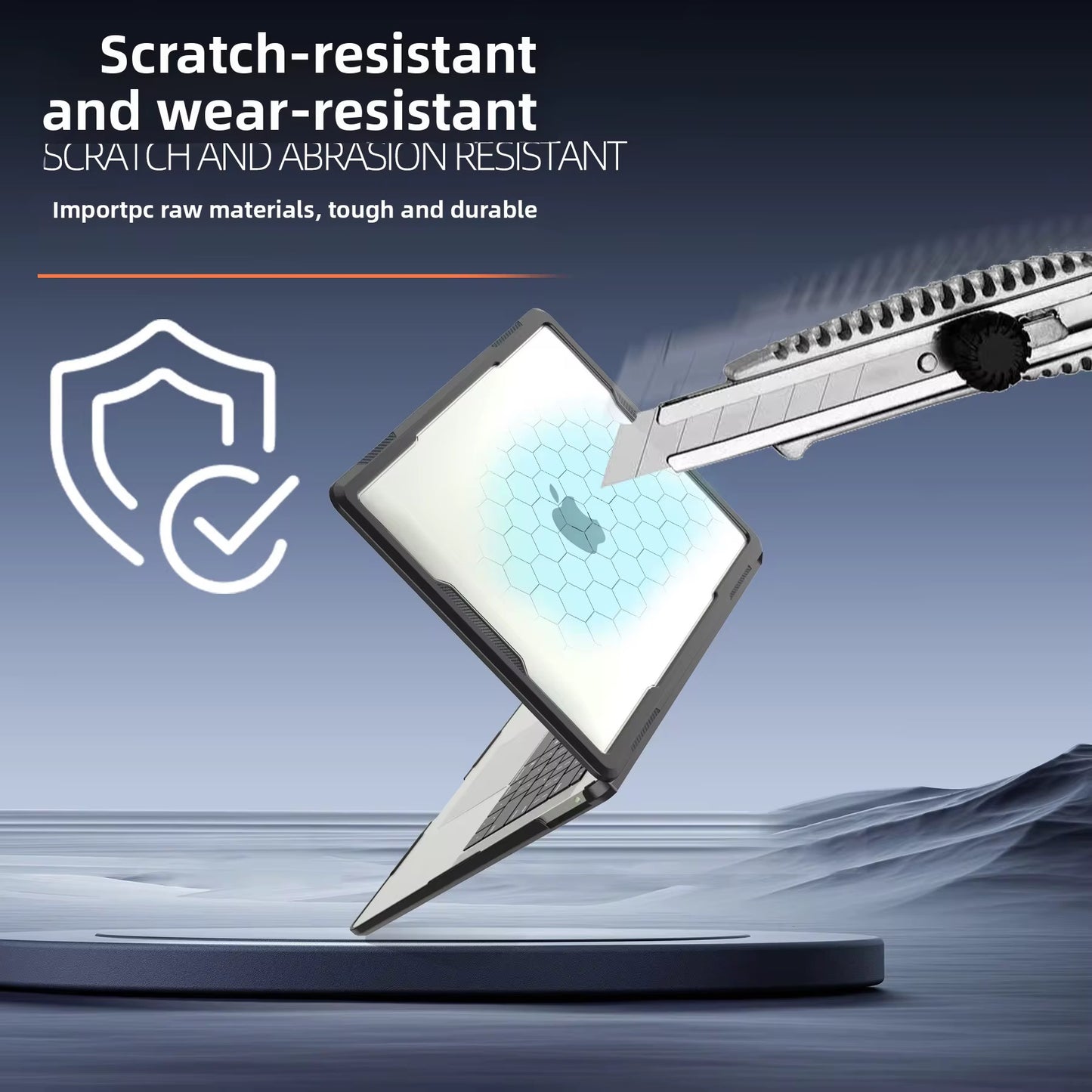 HardShell Case Clear/Matte Armor para MacBook Air 13" 2018-2021