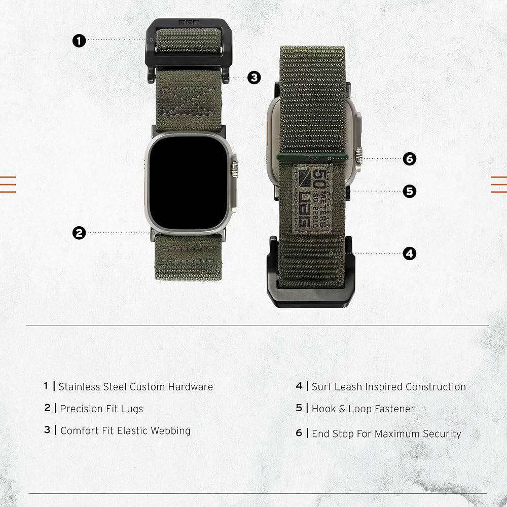 Pulsera Velcro UAG para Apple Watch Ultra