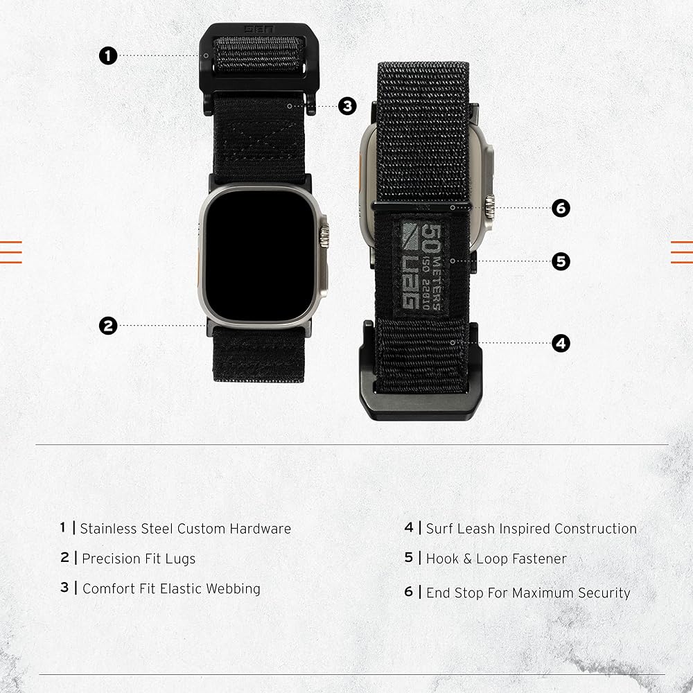 Pulsera Velcro UAG para Apple Watch Ultra