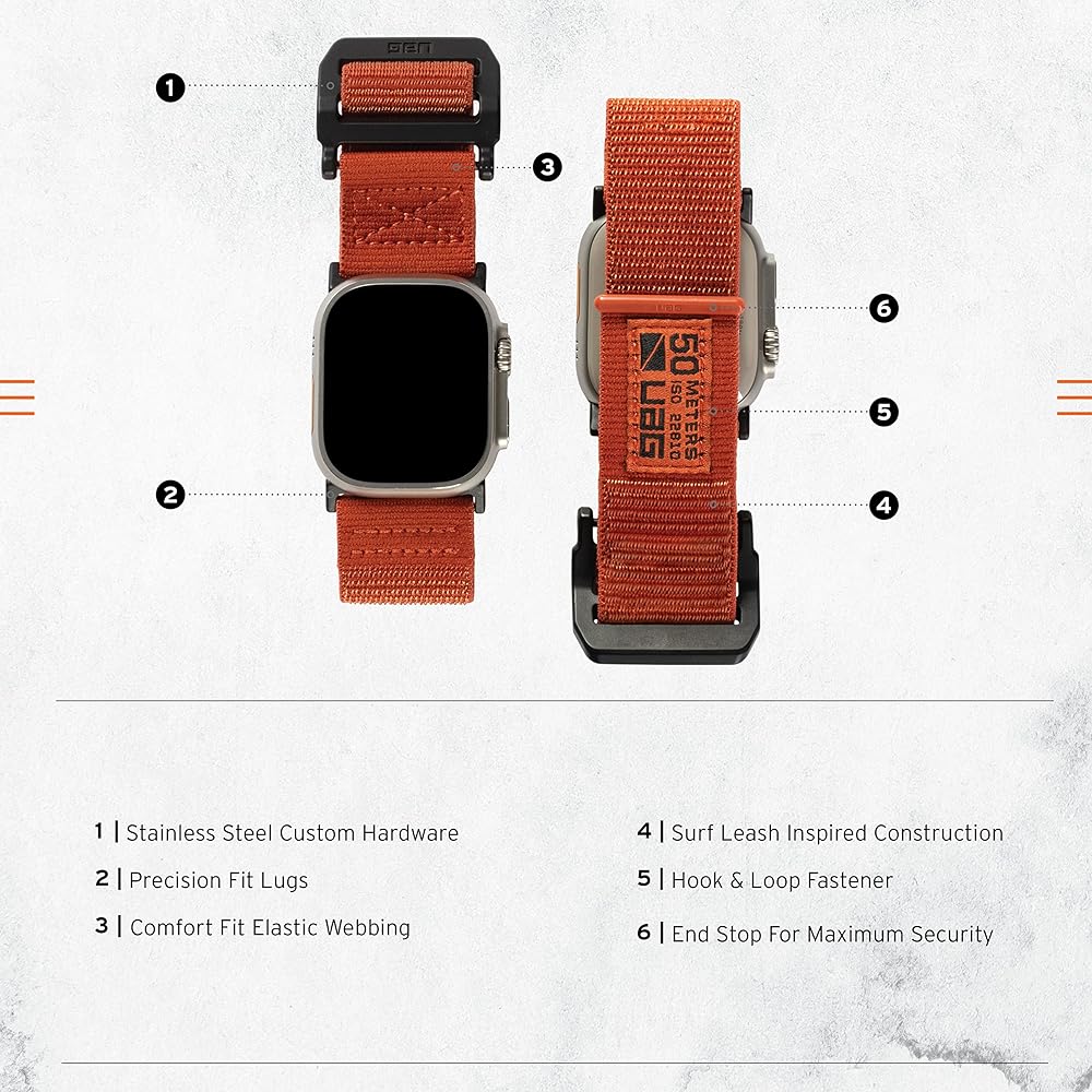 Pulsera Velcro UAG para Apple Watch Ultra